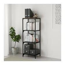 Fjallbo Regal Schwarz Ikea Deutschland Petit Meuble Rangement Meuble Rangement Etagere Metal