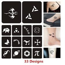 33 Pieces Cute Small Stencils Henna Templates Free Shipping Temporary Tattoo Touchy Style Small Stenc Small Henna Tattoos Small Henna Henna Tattoo Designs