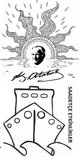 Fadime Kaplan Adli Kullanicinin 19 Mayis Ataturk U Anma Genclik Ve Spor Bayrami Panosundaki Pin Boyama Sayfalari Sanat Sanat Etkinlikleri