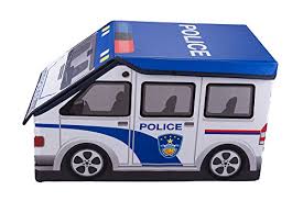 This giant hauler from melissa and doug comes stocked with six unique cars and unlimited play possibilities! Clever Creations Kids Police Car Collapsible Toy Storage Organizer Toy Box Folding Storage Ottoman For Kids Bedroom Perfect Size Toy Chest For Books Kids Toys Baby Toys Baby Clothes Buy Online