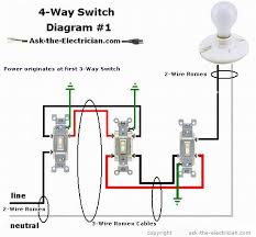 A wiring diagram is a visual representation of components and wires related to an electrical connection. How To Wire A 4 Way Switch