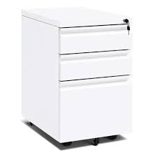 Locking black metal file cabinets. 3 Drawer Filing Cabinet With Lock Rolling File Cabinet With 5 Wheels Intergreat Locking Filing Cabinet For Office Home Metal White A Buy Online In Antigua And Barbuda At Antigua Desertcart Com Productid 156258990