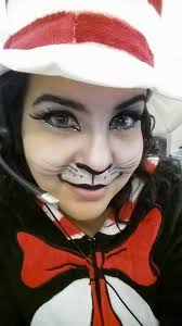 Cat In The Hat Makeup And Costume Https M Facebook Com Profile Php Id 313110368889533 Halloween Costumes For Work Halloween Makeup Easy Seussical Costumes