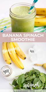 Banana Spinach Smoothie Green Smoothie Recipe Fannetastic Food In 2020 Green Smoothie Recipes Healthy Spinach Smoothie Recipes Spinach Smoothie Recipes Breakfast
