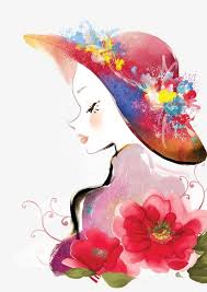 Watercolor Woman Ink Womens Day Watercolor Png Transparent Clipart Image And Psd File For Free Download Watercolor Woman Watercolor Paintings Painting