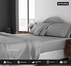 Nowadays, the average short queen rv mattress is not simply a chunk of foam. Sgi Bedding Short Queen Sheets Luxury Soft 100 Egyptian Cotton Sheet Set For Short Queen Mattress Silver Gray Solid 600 Thread Count Deep Pocket Buy Online In Barbados At Desertcart 71117334