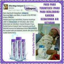 Kekurangan air ketuban dipanggil 'oligohidramnios'. Milagros Vs Bronkitis Dan Hidup Sehat Dengan Millagros
