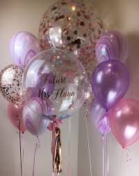 Personalised Bubble Confetti Balloon Hens Party Unicorn Partyideas Pastel Balloons Jumbo Confetti Balloons Balloons Birthday Balloons