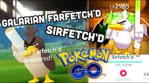 We did not find results for: Galarian Farfetch D Sirfetch D In Pokemon Go How Good Is It In Pvp Youtube
