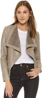 Shopbop Com Bb Dakota Ariana Drape Front Jacket Drape Front Jacket Jackets Leather Jackets Women