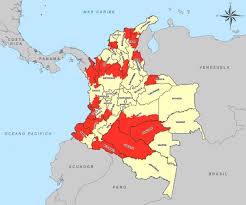 Mapa ríos de colombia, imagen tomada de internet. Mapa 5 Colombia 100 Territorios Libres De Pobreza Y Hambr Faoamericas Flickr
