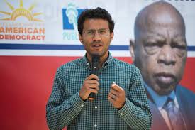 Whittier residents call for protection of voter rights at John Lewis 'Good  Trouble' Awareness Votercade