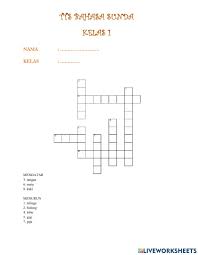 Pangrumat basa sunda kelas 3 sd kurikulum 2013 shopee indonesia. Tts Bahasa Sunda Worksheet