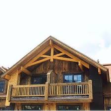 This couple finished the exterior of their cabin working only weekends in just 5 months. Lumber Building Materials Moore Lumber