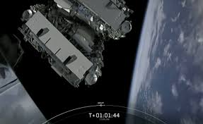 Przelot składał się z dwóch grup satelitów starlink. Obserwacje Satelitow Starlink Styczen 2020