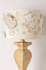 Felted Floral Lampshade Floral Lampshade Diy Table Lamp Anthropologie Lamp