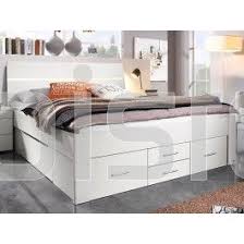bed scarlett 160x200 cm wit met zes lades met hoofdeinde met led bed zonder hoofdeinde hoofdeinde thuis