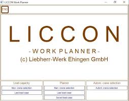 liebherr mobile crane ltm 1500 8 1 073329 liccon job planner