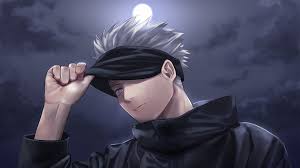 Satoru Gojo Eye Covered With Black Cloth Hd Jujutsu Kaisen Wallpapers Hd Wallpapers Id 46399 Satoru gojou is a character from jujutsu kaisen. satoru gojo eye covered with black