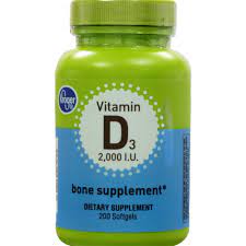 Found in animal foods like salmon, cod and egg yolks. Kroger Vitamin D3 Bone Supplement Softgels 2000 Iu 200 Ct Smith S Food And Drug