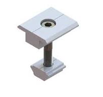 Anodized Aluminum T Shape Mid Clamp For Solar Panel ...