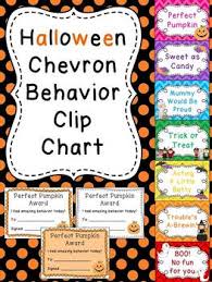 halloween clip chart