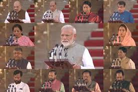 Narendra Modi Governments New Council Of Ministers Full