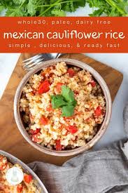 Our low carb mexican cauliflower rice recipe tastes almost identical to the mexican rice dish our local restaurant. Keto Mexican Style Cauliflower Rice Keto In Pearls Sides Mexican Food