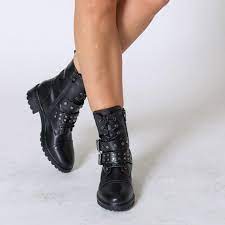 124,99 € dr martens bottines cuir 1460 serena. Bottines Motardes Femme Www Syncro System Us