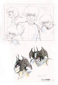 Devilman, which features devilman teaming up with nagai's titular robot to fight dr. Devilman 1972 By Kazuo Komatsubara Fantasy Art Illustrations Animation Artwork Dark Artwork