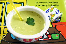 Veloute D Asperges Vertes Au Kiri Une Recette De Regalez Bebe Veloute Asperges Repas Bebe Asperge Verte