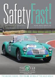 Safety Fast May 2019 By Mg Car Club Issuu