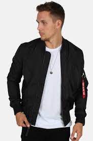 Creators of the original ma1 bomber jacket, alpha industries have a rich heritage in military inspired outerwear. Alpha Industries Ma 1 Tt Bomber Jacket Black