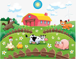 Cartoon Farmhouse Farmhouse Cartoon Cows Png Transparent Clipart Image And Psd File For Free Download Farm Animals For Kids Farm Cartoon Animals For Kids