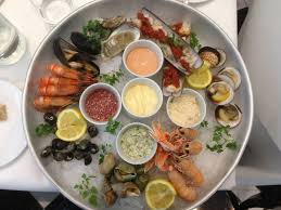 Plateau De Fruits De Mer Seafood Platter Assiette De Fruits Fruits De Mer Plateau De Fruits De Mer