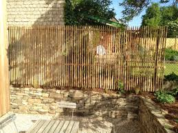Staketenzaun Sichtschutz Hohe 2 00m Lattenabstand 2 3cm Rolle 5m Zaun Stadtgarten Garten