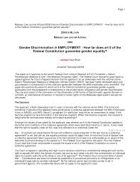(2) the states of the federation shall be johor, kedah, kelantan, malacca, negeri sembilan, pahang, pulau pinang, perak, perlis, sabah, sarawak, selangor and terengganu. Pdf Malayan Law Journal Articles 2006 Volume 6 Gender Discrimination In Employment How Far Does Art 8 Of The Federal Constitution Guarantee Gender Equality Gender Discrimination In Employment How Far Does Art 8 Of The