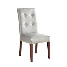 Marshall Gray Faux Leather Dining Chair Dining Chairs Leather Dining Chairs Faux Leather Dining Chairs