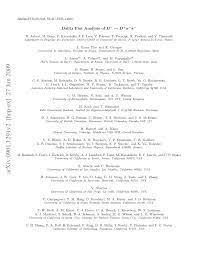 La sant é est donc perçue com m e une ressource de la vie quot idienne, et non com m e le but de la vie ; Pdf Dalitz Plot Analysis Of B D P P