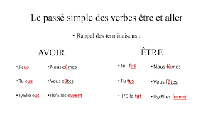 Et pourquoi pas par le jeu ? Le Passe Simple Des Verbes Etre Et Avoir Lecon Exercices Et Corrections Youtube
