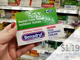 Benadryl Topical Anti Itch Cream Just 1 19 At Publix New Coupons