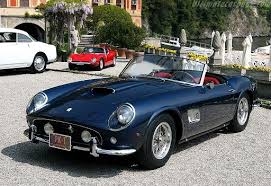 These cars were superior as they had disc brakes, a more powerful engine, and a less bulk. Collector Studio Fine Automotive Memorabilia 1960 3 Ferrari 250 Gt California Spyder Swb Complete Pouch