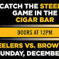 Steelers vs. Browns in the King Cool Cigar Bar event image