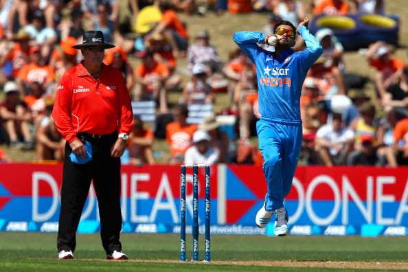 Image result for Virat Kohli first ball first wicket."