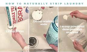 Here's what strip washing entails. How To Naturally Strip Laundry Clean Mama