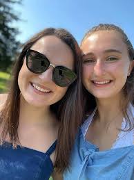 Perfectly imperfect. My two granddaughters.