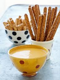German Cheddar And Beer Fondue Recipe Beer Cheese Beer Cheese Dip Recipe Food Network Recipes