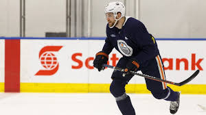Leon draisaitl was one assist away from matching a record held, in part, by a canadian icon, and he had the puck deflected off senators' forward josh norris's stick and went past murray into the goal. Watch Leon Draisaitl Cool As A Cucumber As He Approaches Fifty Goals Edmonton Journal