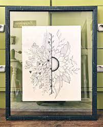 814x1023 baroque rococo mirror frame all rights to the published drawing images, silhouettes, cliparts, pictures and other materials on. Hand Drawn Flower Wall Decor Flower Wall Art Amazing Art Painting Wall Art