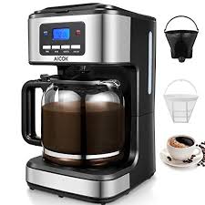Aicok Kaffeemaschine Filter Kaffeemaschinen Mit Timer 1 8l Glaskanne Fur 1 12 Tassen Led Anzeige P Filterkaffeemaschine Kaffeemaschine Beste Kaffeemaschine